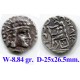 Bukharian Soghd, Yueh-Chi, AR tetradrachm, Euthydemos-imitation. (k2420)