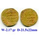 Great Mongols, AV, Gold dinar, Samarkand mint (22208)