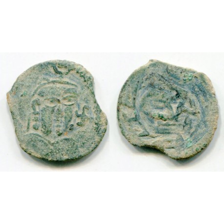 Chach, Ruler Nirtanak 7-8 Ct AD, Sh&K #201 (23811)