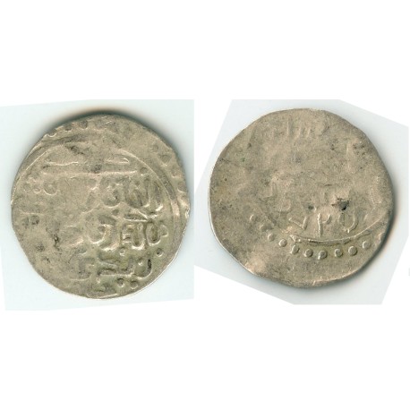 Chaghataid AR 1/6 dinar. Kepek-khan. Samarkand 725 AH (C448)