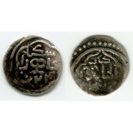 Chaghataid AR 1/6 dinar, Kepek. Duwa. Bukhara 724 AH (C523)