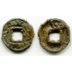 Chach, Ruler Er-tegin, AE cash, 7-8 Ct AD