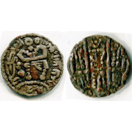 Central Asia BI Bukharhudat drachm al-Mahdi. Bakh, Bakh