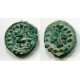 Bukharian Soghd, Vardanzi, Lion to left/Cross 6-7 Ct AD (21574)