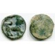 Chach, Unknown Ruler 7-8 Ct AD, Lion/Plain Sh&K #252