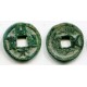Bukharian Soghd, AE cash, Kai Yuan imitation w. Bukharian tamgha (right) (21738)