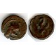 Ancient Khwarezm, AE. 2-4 Ct. AD. Vainberg B2/10 (h305)