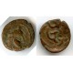 Ancient Khwarezm, AE.  Ruler Rast. 2-4 Ct. AD. Vainberg B2/13 (h417)