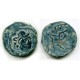 Chach. Unknown ruler 7-8 Ct AD. Sh&K #219 (31285)